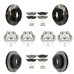 Transit Auto KCD-100313S Disc Brake Kit for 2005-2016 Ford F-450 Super Duty, International CF500, International CF600 & more - Front and Rear product image