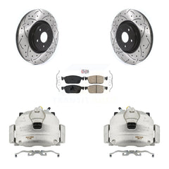 Transit Auto KCD-100314N Disc Brake Kit for 2017-2019 Lincoln MKC - Front product image
