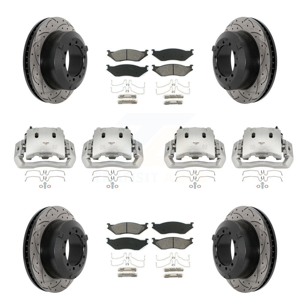Transit Auto KCD-100314S Disc Brake Kit for 2010-2013 International TerraStar - Front and Rear product image