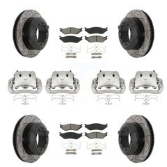 Transit Auto KCD-100314S Disc Brake Kit for 2010-2013 International TerraStar - Front and Rear product image
