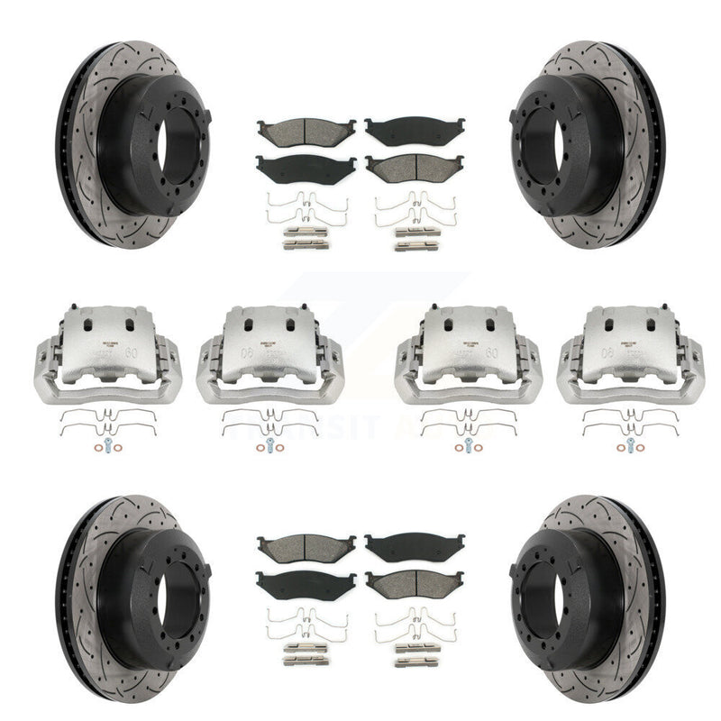 Transit Auto KCD-100314S Disc Brake Kit for 2010-2013 International TerraStar - Front and Rear product image
