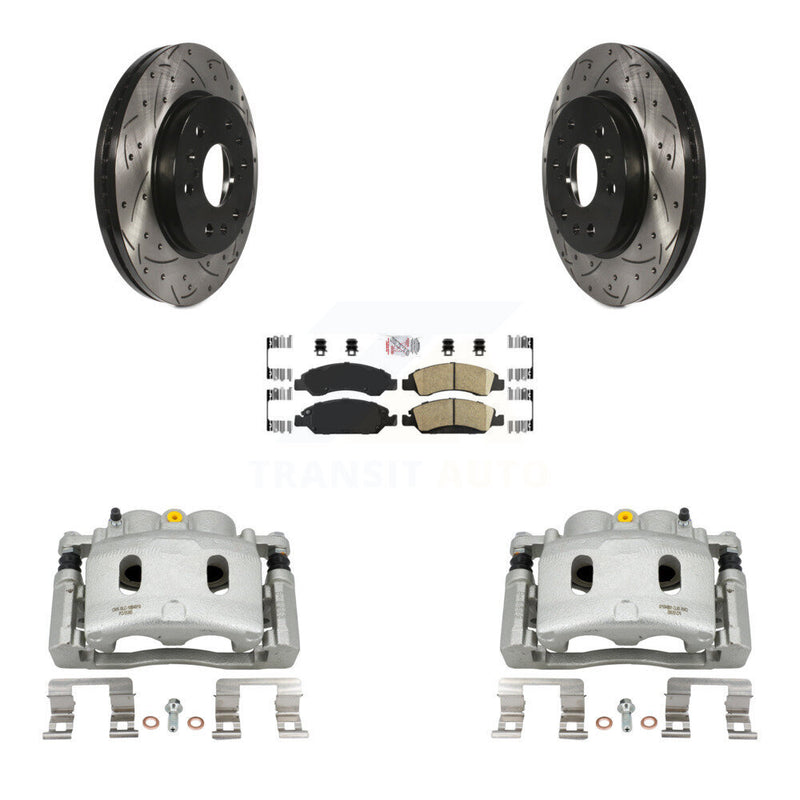 Transit Auto KCD-100315N Disc Brake Kit for 2005-2008 Cadillac Escalade, Cadillac Escalade ESV, Cadillac Escalade EXT & more - Front product image