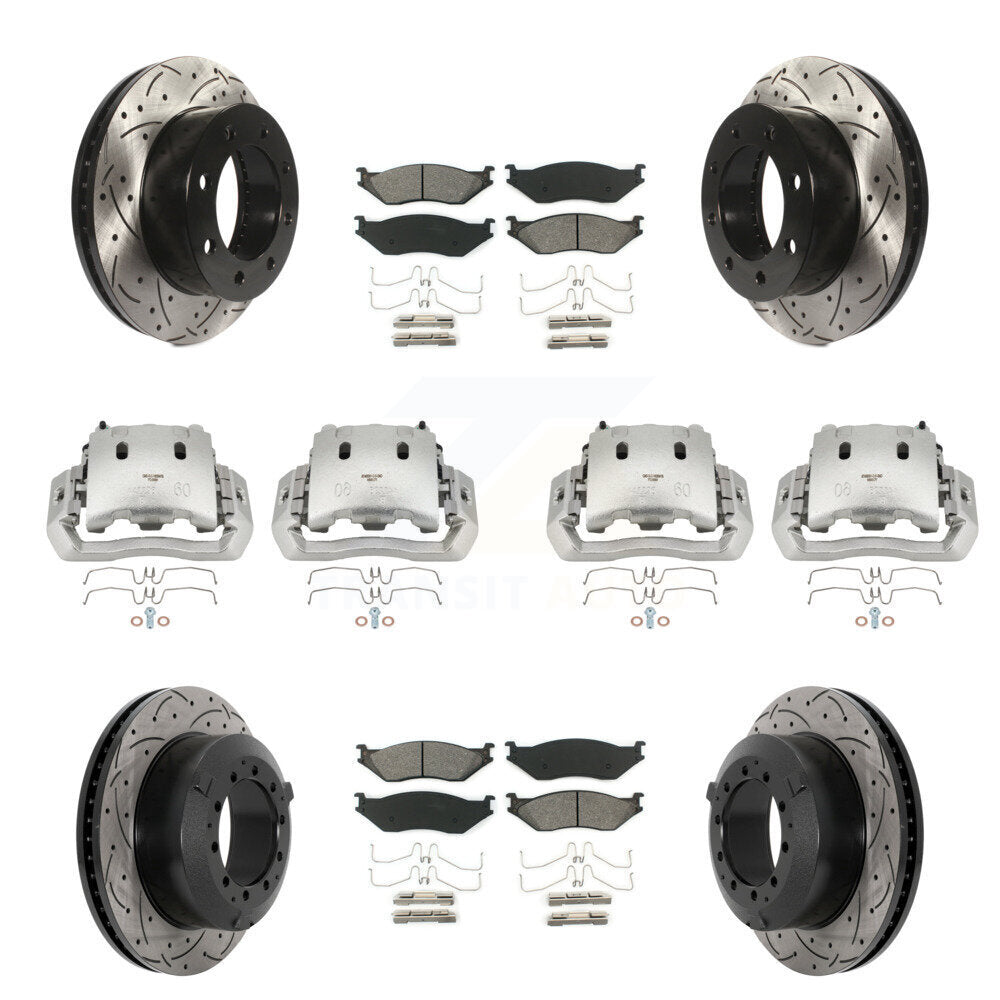 Transit Auto KCD-100315S Disc Brake Kit for 2005-2009 Ford F-450 Super Duty - Front and Rear product image