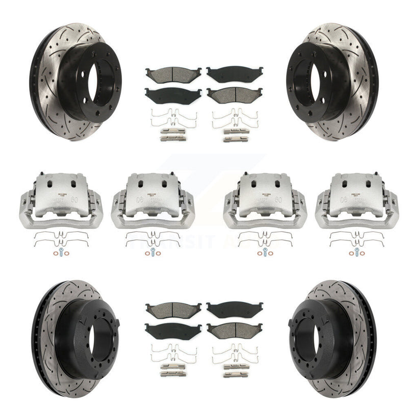 Transit Auto KCD-100315S Disc Brake Kit for 2005-2009 Ford F-450 Super Duty - Front and Rear product image