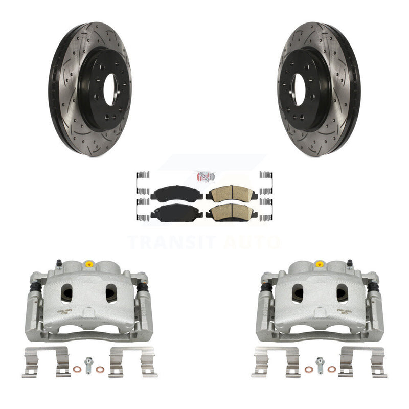 Transit Auto KCD-100316N Disc Brake Kit for 2005-2008 Cadillac Escalade, Cadillac Escalade ESV, Cadillac Escalade EXT & more - Front product image