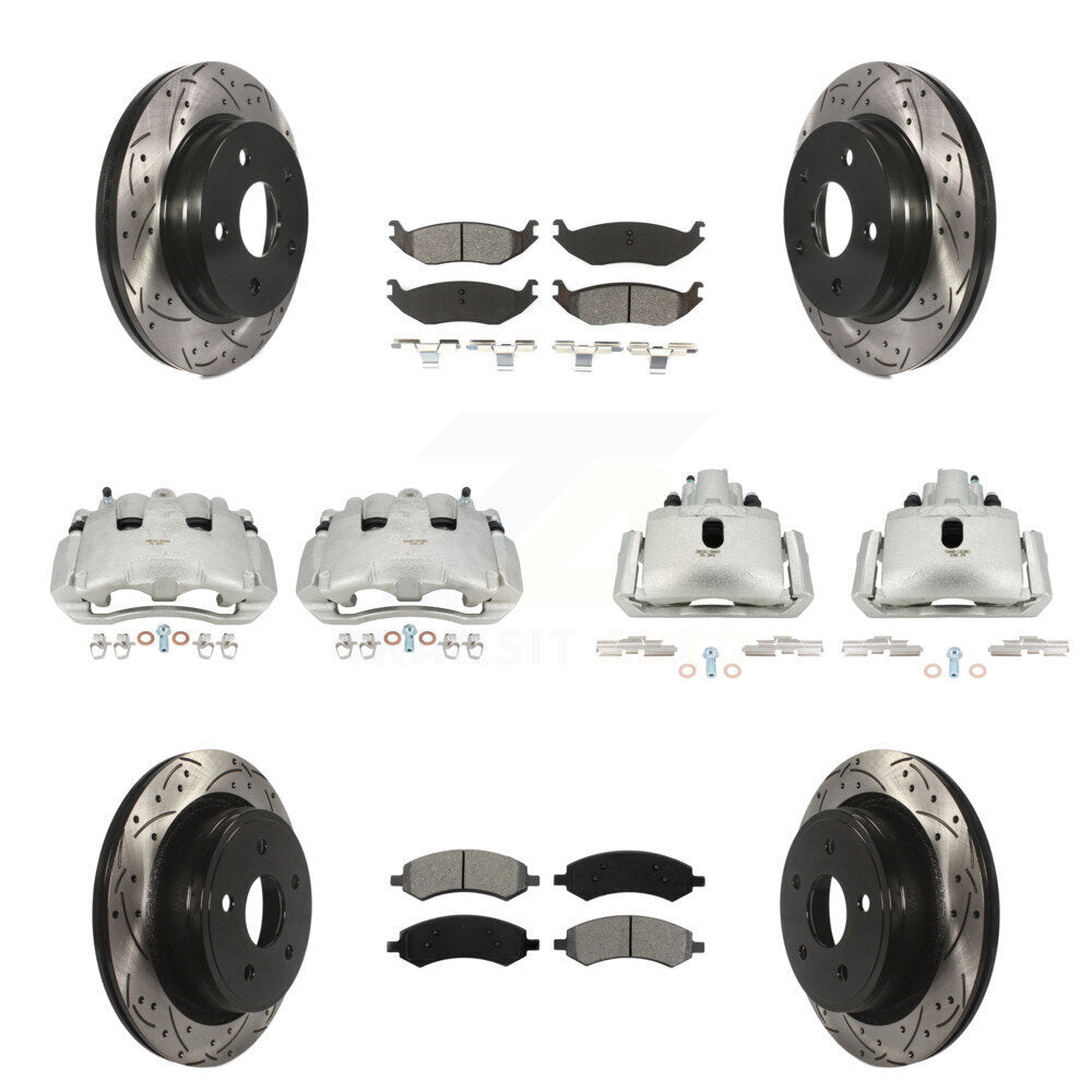 Transit Auto KCD-100316S Disc Brake Kit for 2006-2008 Dodge Ram 1500 - Front and Rear product image