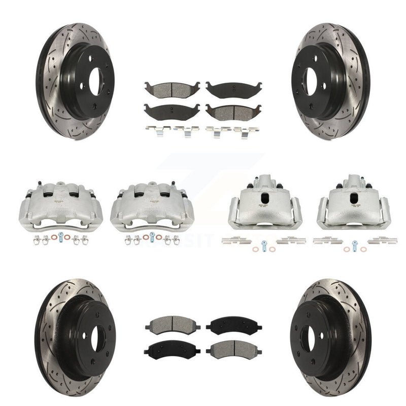 Transit Auto KCD-100316S Disc Brake Kit for 2006-2008 Dodge Ram 1500 - Front and Rear product image