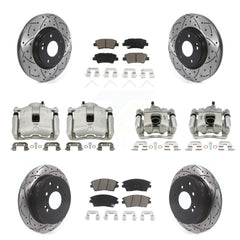 Transit Auto KCD-100317C Disc Brake Kit for 2016-2021 Hyundai Tucson, Kia Sportage - Front and Rear product image
