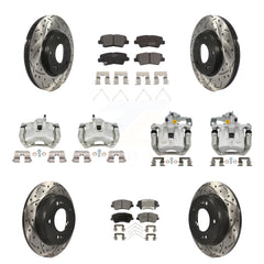 Transit Auto KCD-100317T Disc Brake Kit for 2016-2018 Hyundai Elantra GT, Kia Forte, Kia Forte5 & more - Front and Rear product image