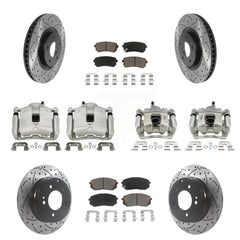 Transit Auto KCD-100318C Disc Brake Kit for 2016 Hyundai Tucson - Front and Rear product image