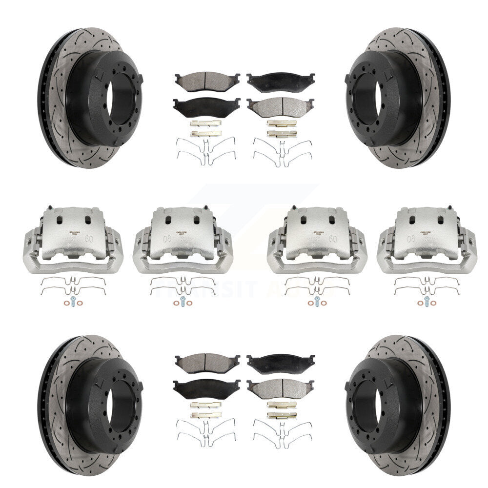Transit Auto KCD-100321P Disc Brake Kit for 2010-2013 International TerraStar - Front and Rear product image