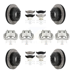 Transit Auto KCD-100321P Disc Brake Kit for 2010-2013 International TerraStar - Front and Rear product image