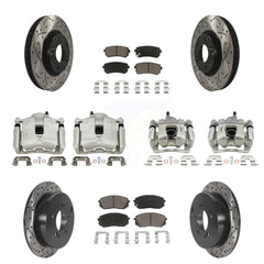 Transit Auto KCD-100322C Disc Brake Kit for 2016 Kia Sportage - Front and Rear product image