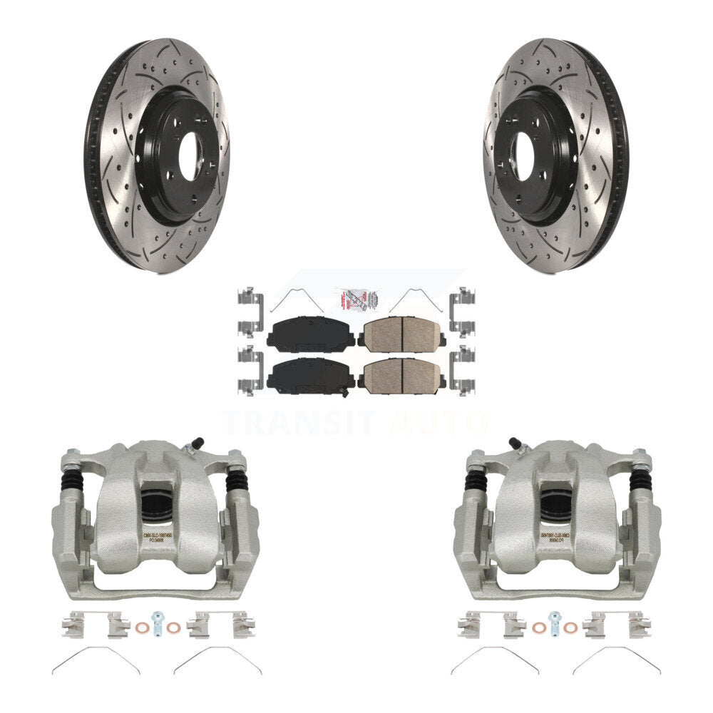 Transit Auto KCD-100322N Disc Brake Kit for 2016-2017 Honda Accord - Front product image