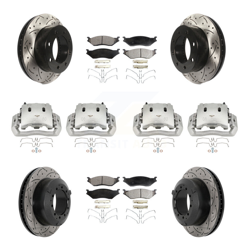 Transit Auto KCD-100322P Disc Brake Kit for 2005-2009 Ford F-450 Super Duty - Front and Rear product image