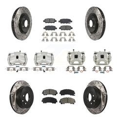 Transit Auto KCD-100322S Disc Brake Kit for 2014-2015 Nissan Rogue - Front and Rear product image
