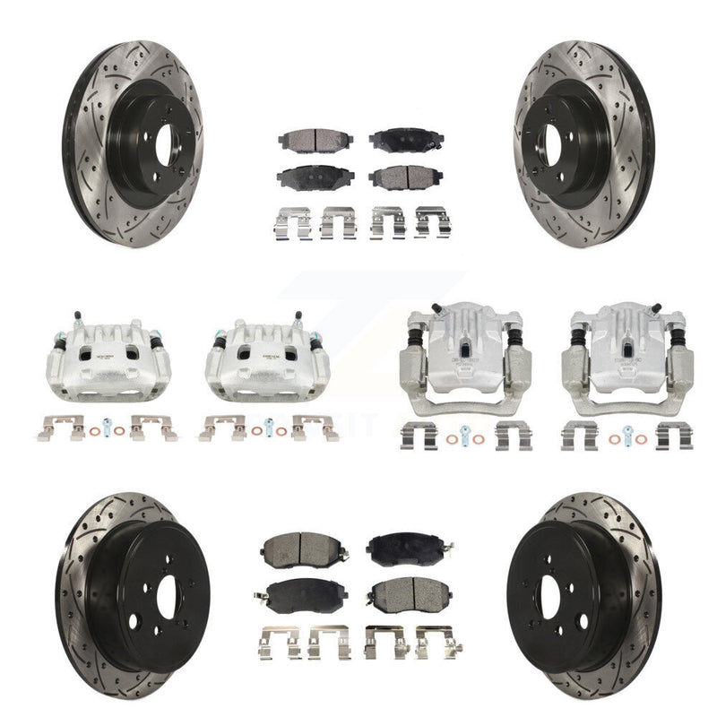 Transit Auto KCD-100322T Disc Brake Kit for 2013-2014 Subaru Legacy, Subaru Outback - Front and Rear product image