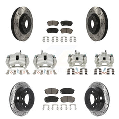 Transit Auto KCD-100323C Disc Brake Kit for 2012-2016 Kia Sportage, Hyundai Tucson - Front and Rear product image