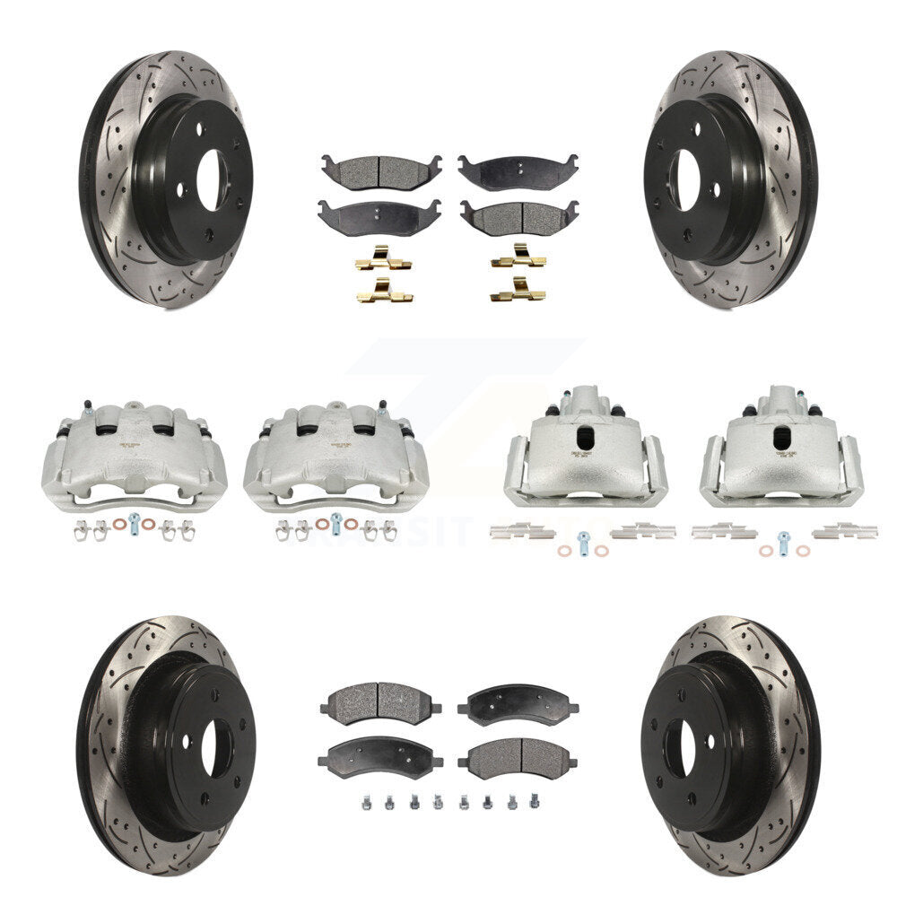 Transit Auto KCD-100323P Disc Brake Kit for 2006-2008 Dodge Ram 1500 - Front and Rear product image