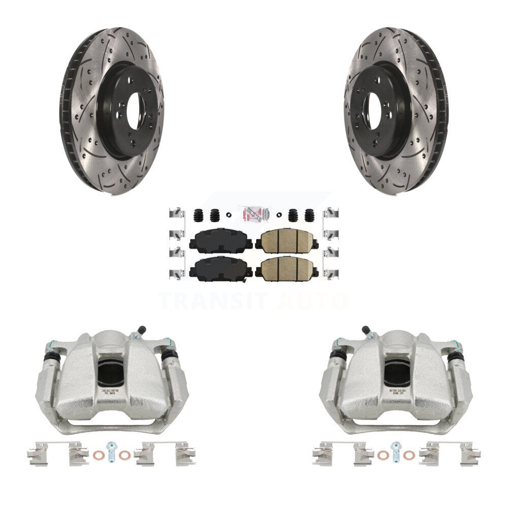 Transit Auto KCD-100324N Disc Brake Kit for 2013-2022 Honda Accord - Front product image