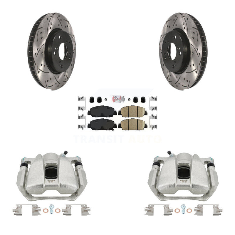 Transit Auto KCD-100324N Disc Brake Kit for 2013-2022 Honda Accord - Front product image