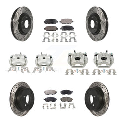 Transit Auto KCD-100324P Disc Brake Kit for 2011-2019 Nissan Juke, Nissan Sentra - Front and Rear product image