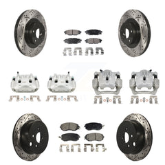 Transit Auto KCD-100324T Disc Brake Kit for 2013-2018 Subaru Crosstrek, Subaru Forester, Subaru XV Crosstrek - Front and Rear product image