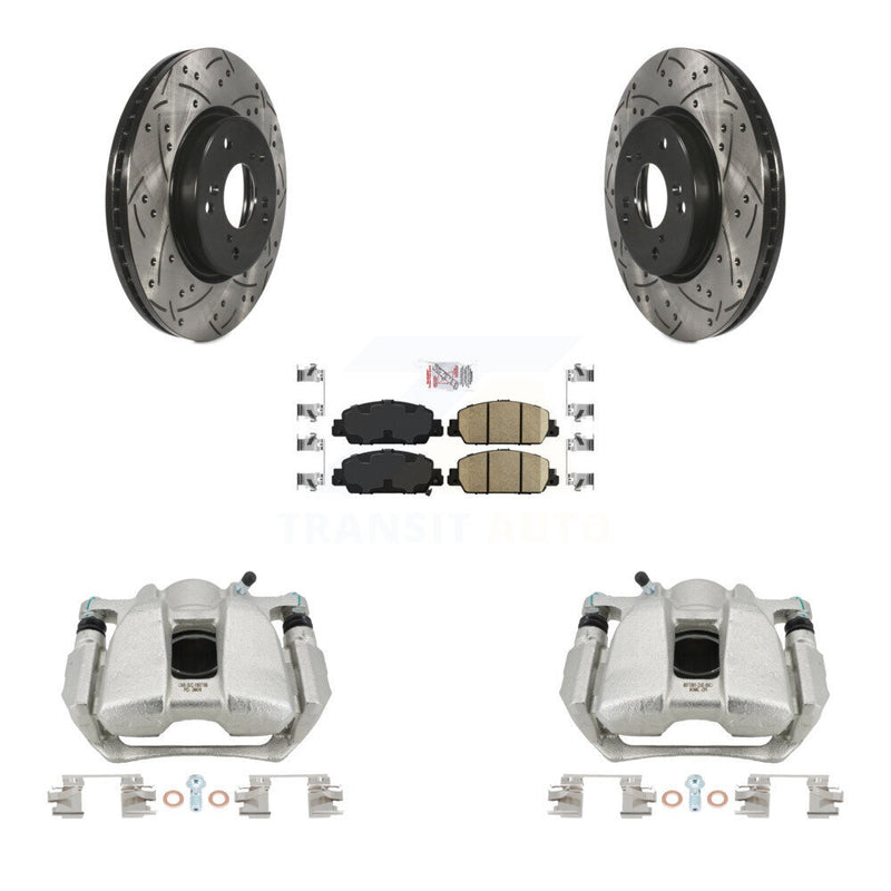 Transit Auto KCD-100325N Disc Brake Kit for 2013-2022 Honda Accord, Honda HR-V - Front product image