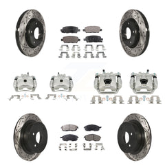 Transit Auto KCD-100325P Disc Brake Kit for 2013-2019 Nissan Sentra - Front and Rear product image