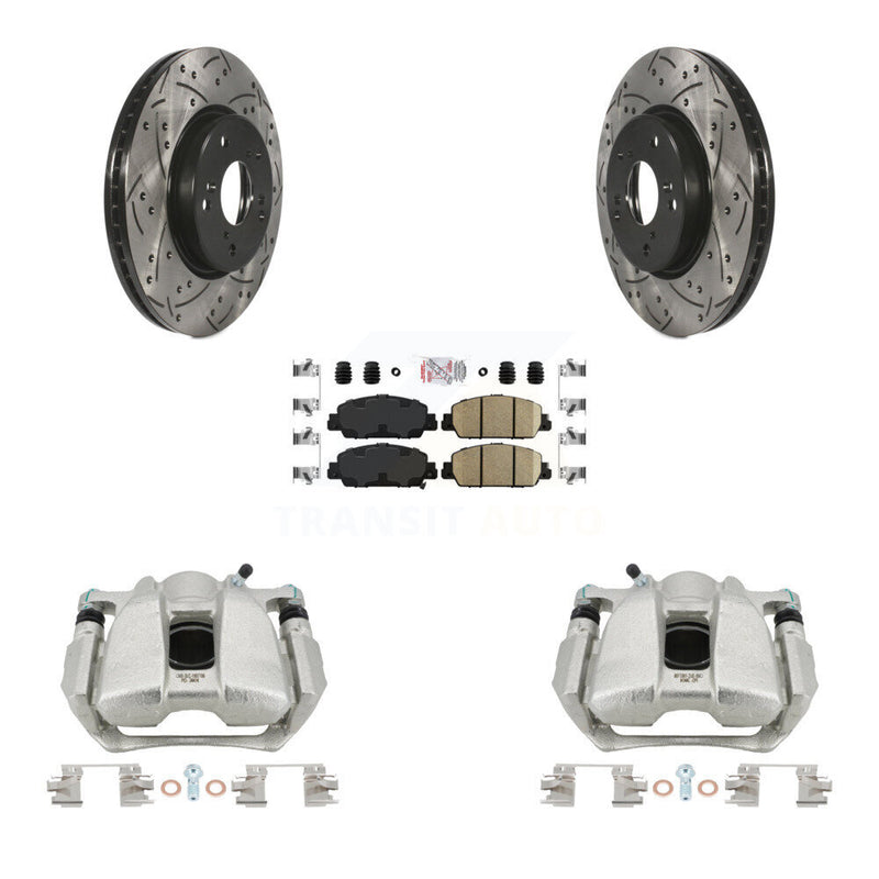 Transit Auto KCD-100326N Disc Brake Kit for 2013-2022 Honda Accord, Honda HR-V - Front product image