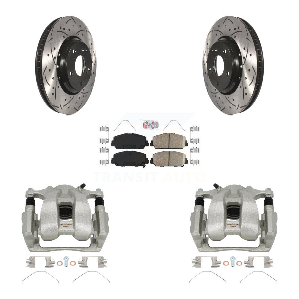 Transit Auto KCD-100327N Disc Brake Kit for 2019-2022 Acura ILX - Front product image