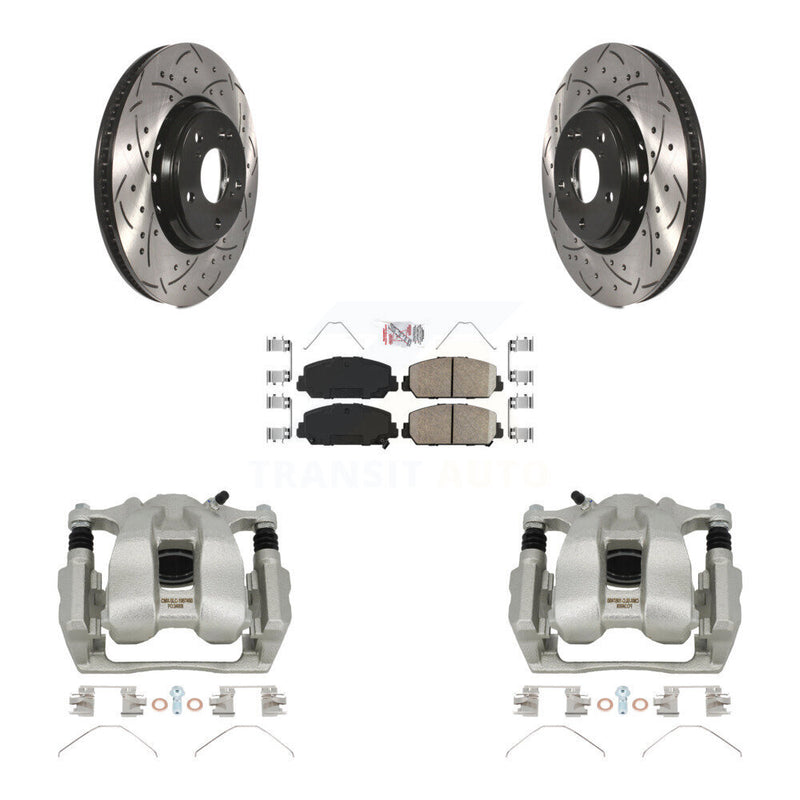 Transit Auto KCD-100327N Disc Brake Kit for 2019-2022 Acura ILX - Front product image