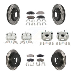 Transit Auto KCD-100327T Disc Brake Kit for 2011-2019 Nissan Juke, Nissan Sentra - Front and Rear product image