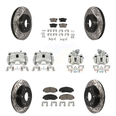 Transit Auto KCD-100328C Disc Brake Kit for 2006-2011 Acura CSX - Front and Rear product image