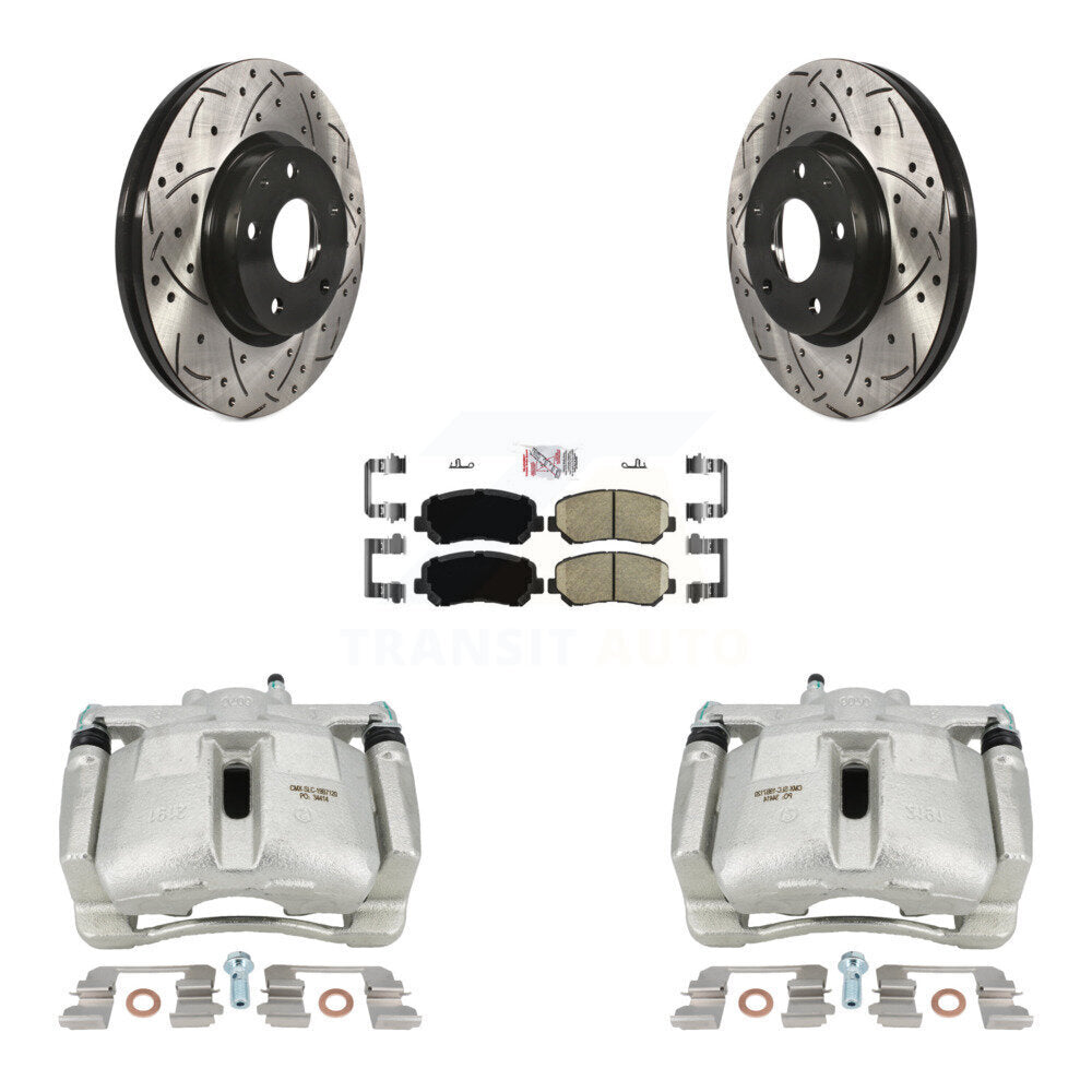Transit Auto KCD-100328N Disc Brake Kit for 2013-2015 Mazda CX-5 - Front product image