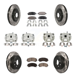 Transit Auto KCD-100329P Disc Brake Kit for 2014-2015 Nissan Rogue - Front and Rear product image