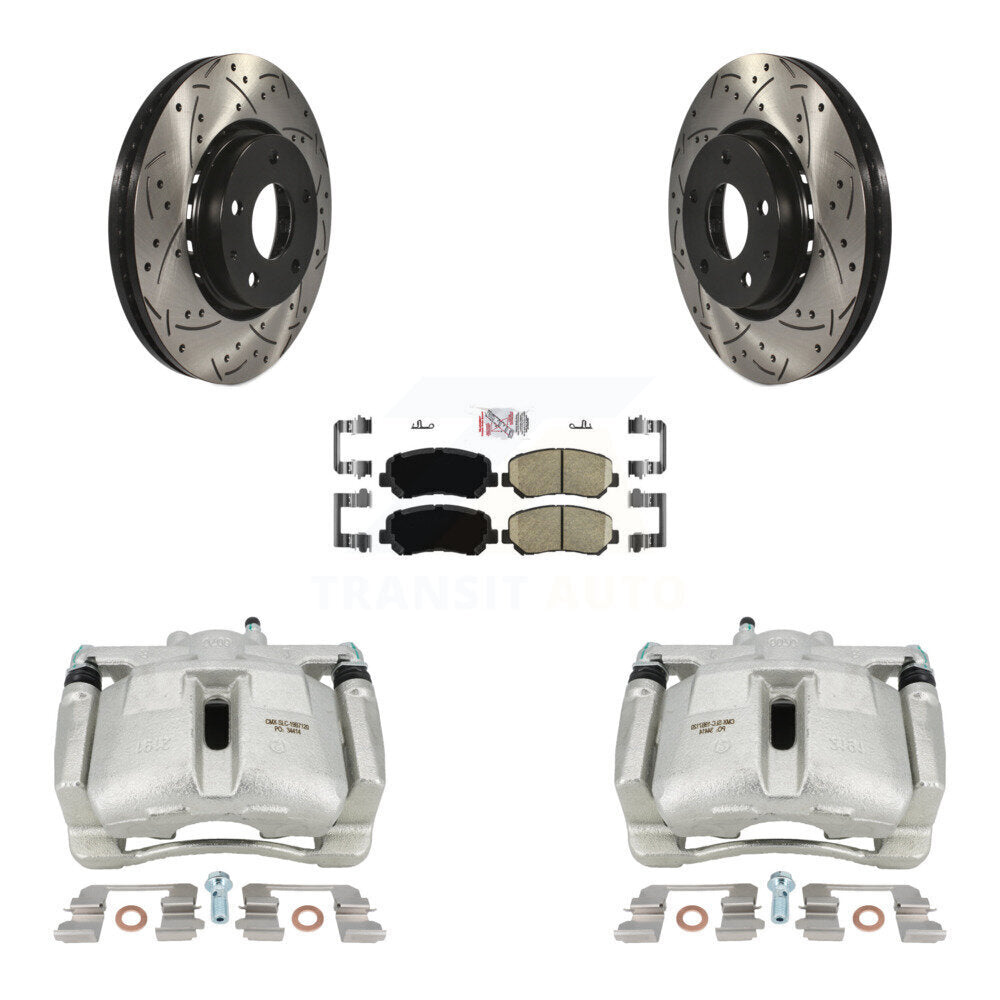 Transit Auto KCD-100330N Disc Brake Kit for 2016-2022 Mazda CX-5 - Front product image