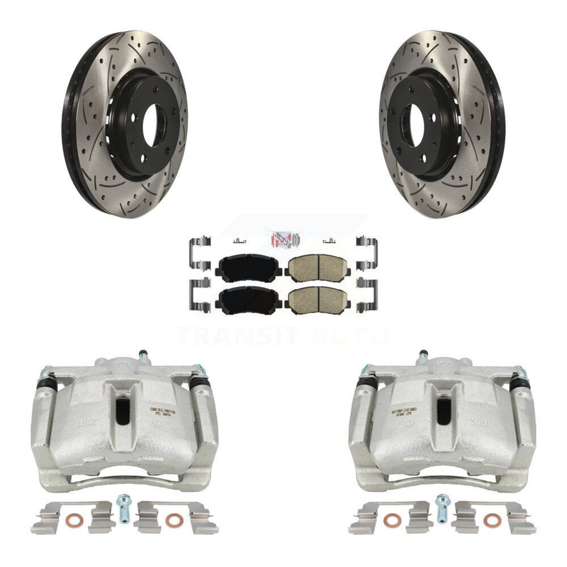 Transit Auto KCD-100330N Disc Brake Kit for 2016-2022 Mazda CX-5 - Front product image