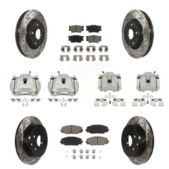 Transit Auto KCD-100331C Disc Brake Kit for 2006-2012 Toyota RAV4 - Front and Rear product image