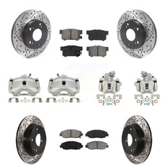 Transit Auto KCD-100331S Disc Brake Kit for 2006-2011 Honda Civic - Front and Rear product image