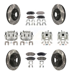 Transit Auto KCD-100331T Disc Brake Kit for 2008-2012 INFINITI EX35 - Front and Rear product image