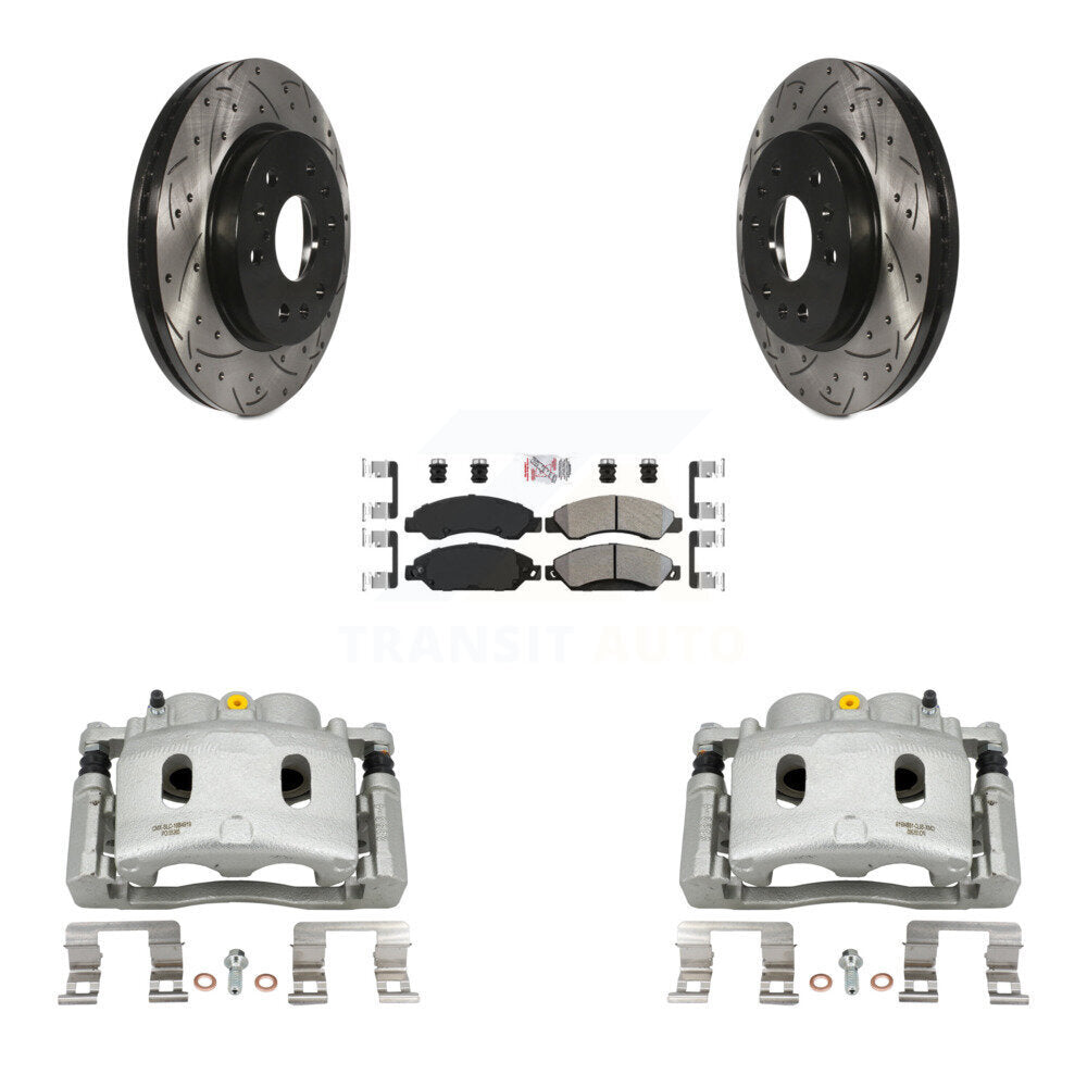 Transit Auto KCD-100332N Disc Brake Kit for 2007 Cadillac Escalade, Cadillac Escalade ESV, Cadillac Escalade EXT & more - Front product image