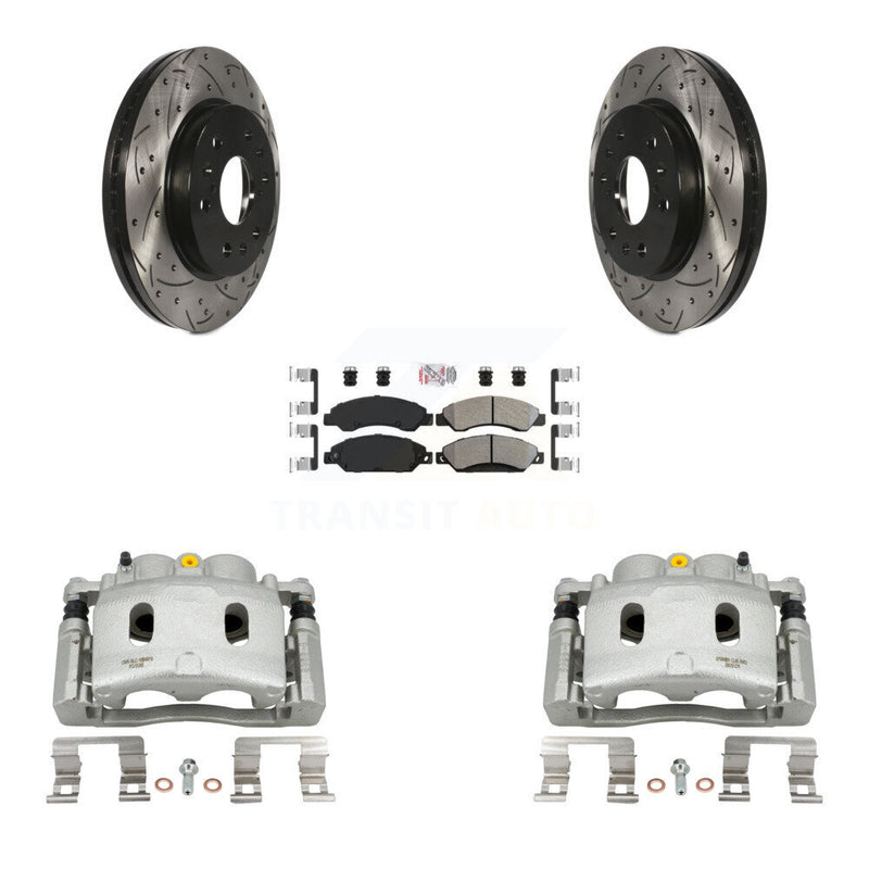 Transit Auto KCD-100332N Disc Brake Kit for 2007 Cadillac Escalade, Cadillac Escalade ESV, Cadillac Escalade EXT & more - Front product image