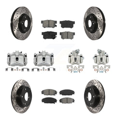 Transit Auto KCD-100332S Disc Brake Kit for 2006-2008 Honda Civic - Front and Rear product image