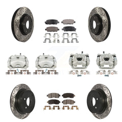 Transit Auto KCD-100332T Disc Brake Kit for 2013-2018 Nissan Altima - Front and Rear product image