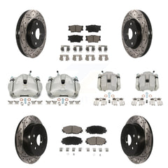 Transit Auto KCD-100333C Disc Brake Kit for 2006-2012 Toyota RAV4 - Front and Rear product image