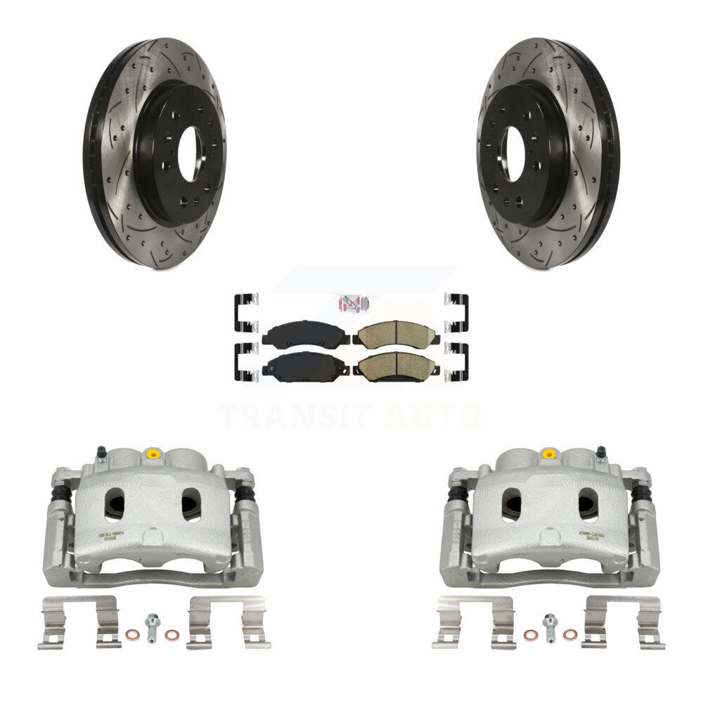 Transit Auto KCD-100333N Disc Brake Kit for 2007 Cadillac Escalade, Cadillac Escalade ESV, Cadillac Escalade EXT & more - Front product image
