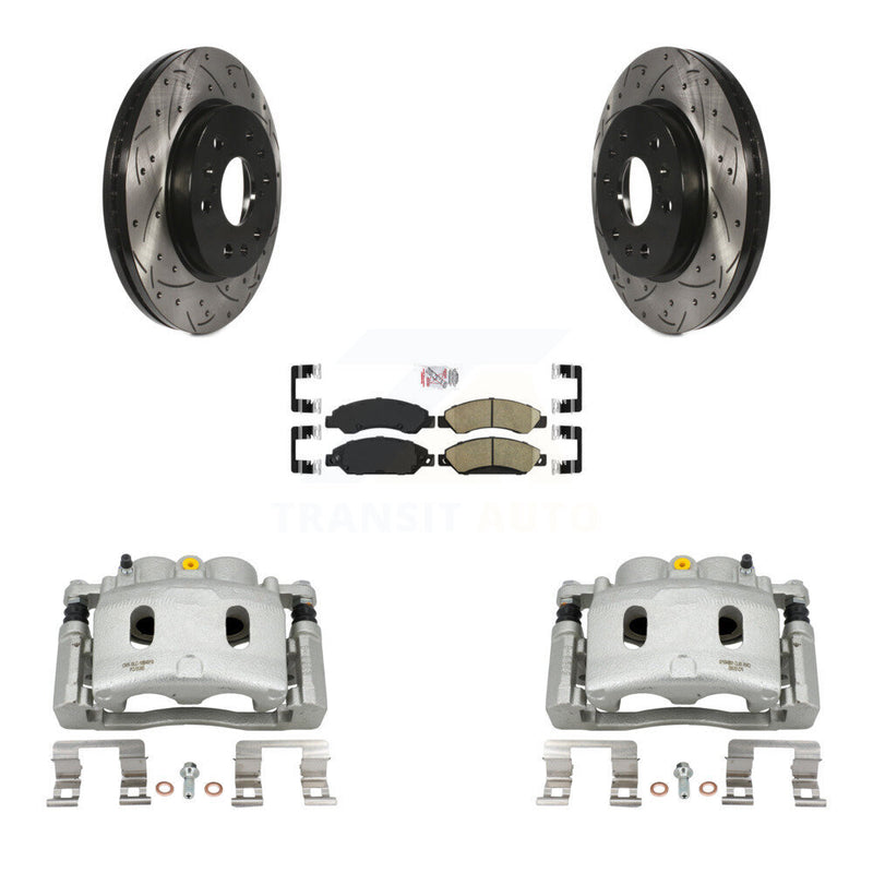 Transit Auto KCD-100333N Disc Brake Kit for 2007 Cadillac Escalade, Cadillac Escalade ESV, Cadillac Escalade EXT & more - Front product image