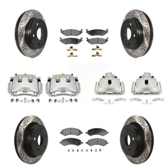 Transit Auto KCD-100333P Disc Brake Kit for 2009-2022 Ram 1500 Classic, Ram 1500, Dodge Ram 1500 - Front and Rear product image