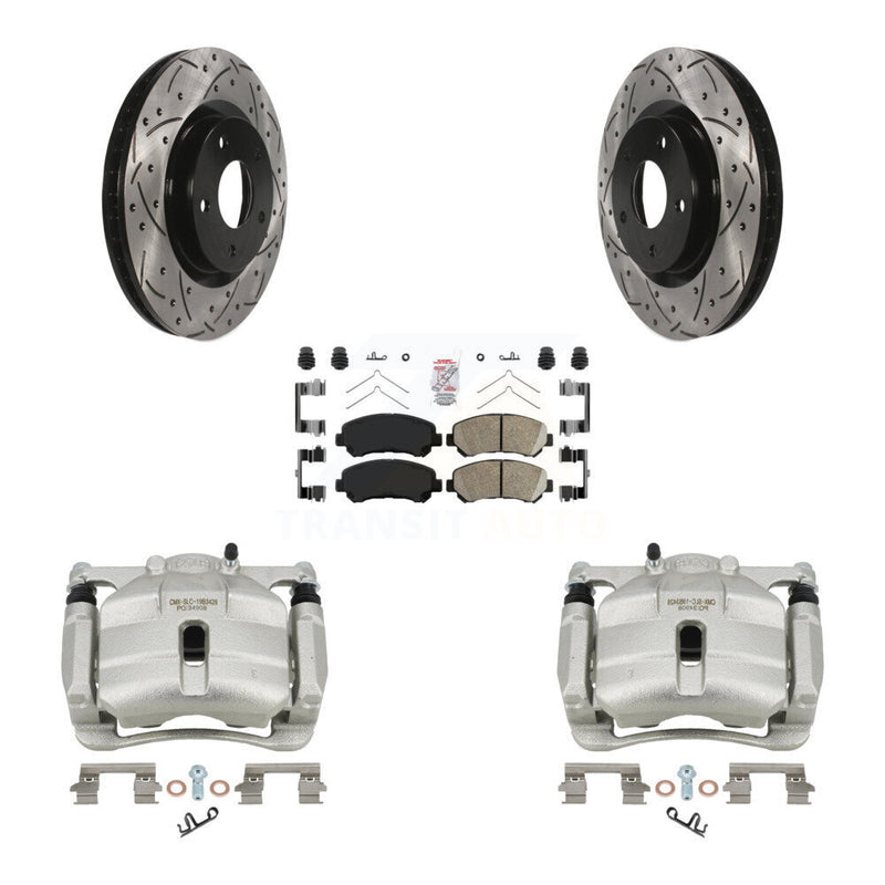 Transit Auto KCD-100334N Disc Brake Kit for 2008-2015 Nissan Rogue Select, Nissan Rogue - Front product image